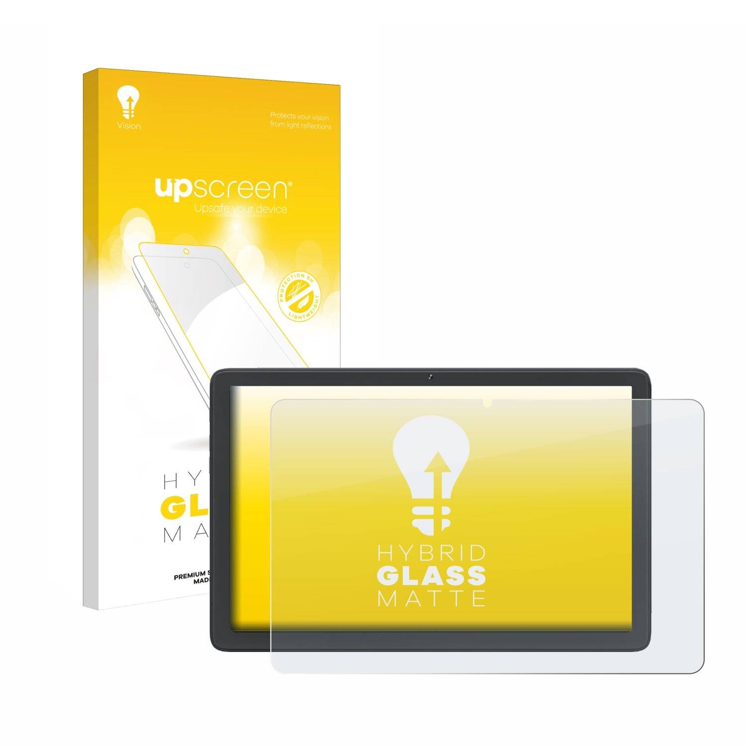 upscreen Hybrid Glas Matt Panzer-Folie für Cubot Tab