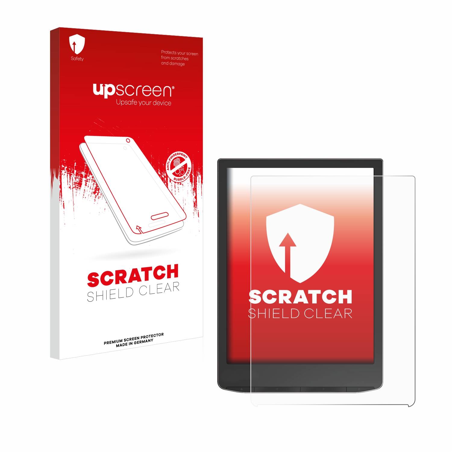 upscreen Scratch Shield Schutzfolie für PocketBook InkPad 4