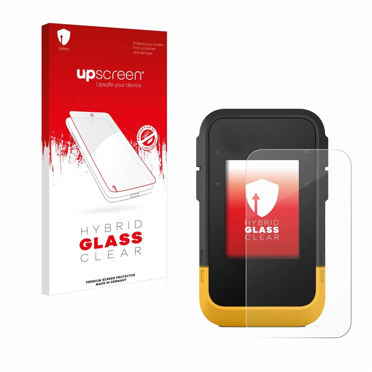 upscreen Hybrid Glas Panzer-Folie für Garmin eTrex