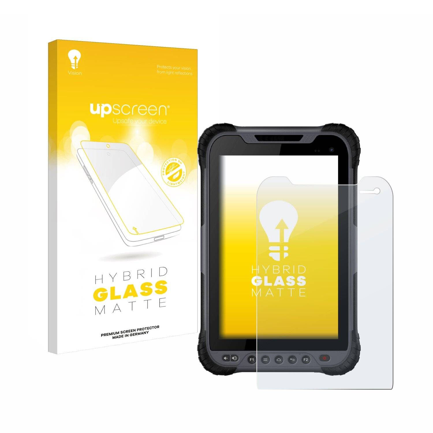 upscreen Hybrid Glas Matt Panzer-Folie für Stonex UT32 Rugged