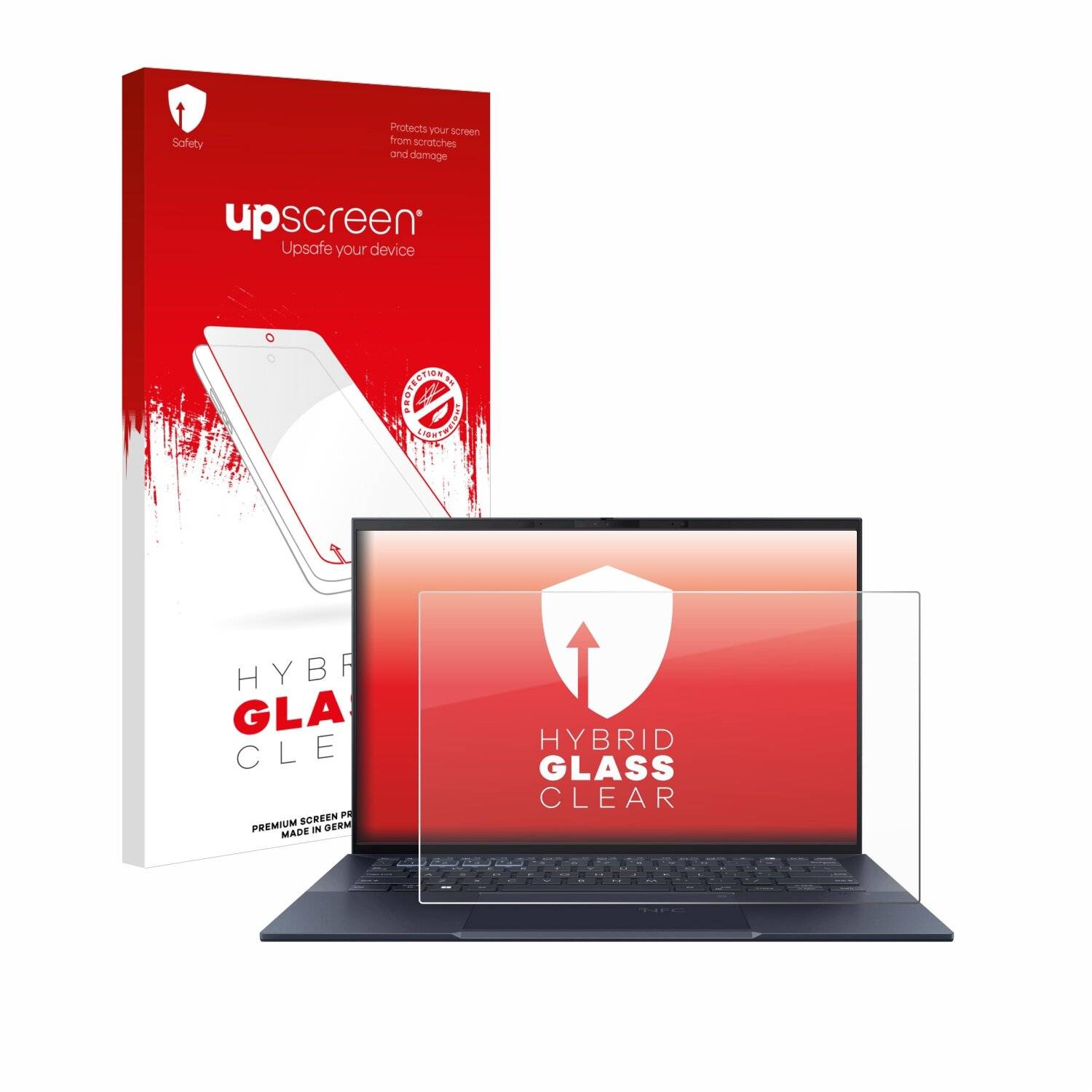 upscreen Hybrid Glas Panzer-Folie für ASUS ExpertBook B9