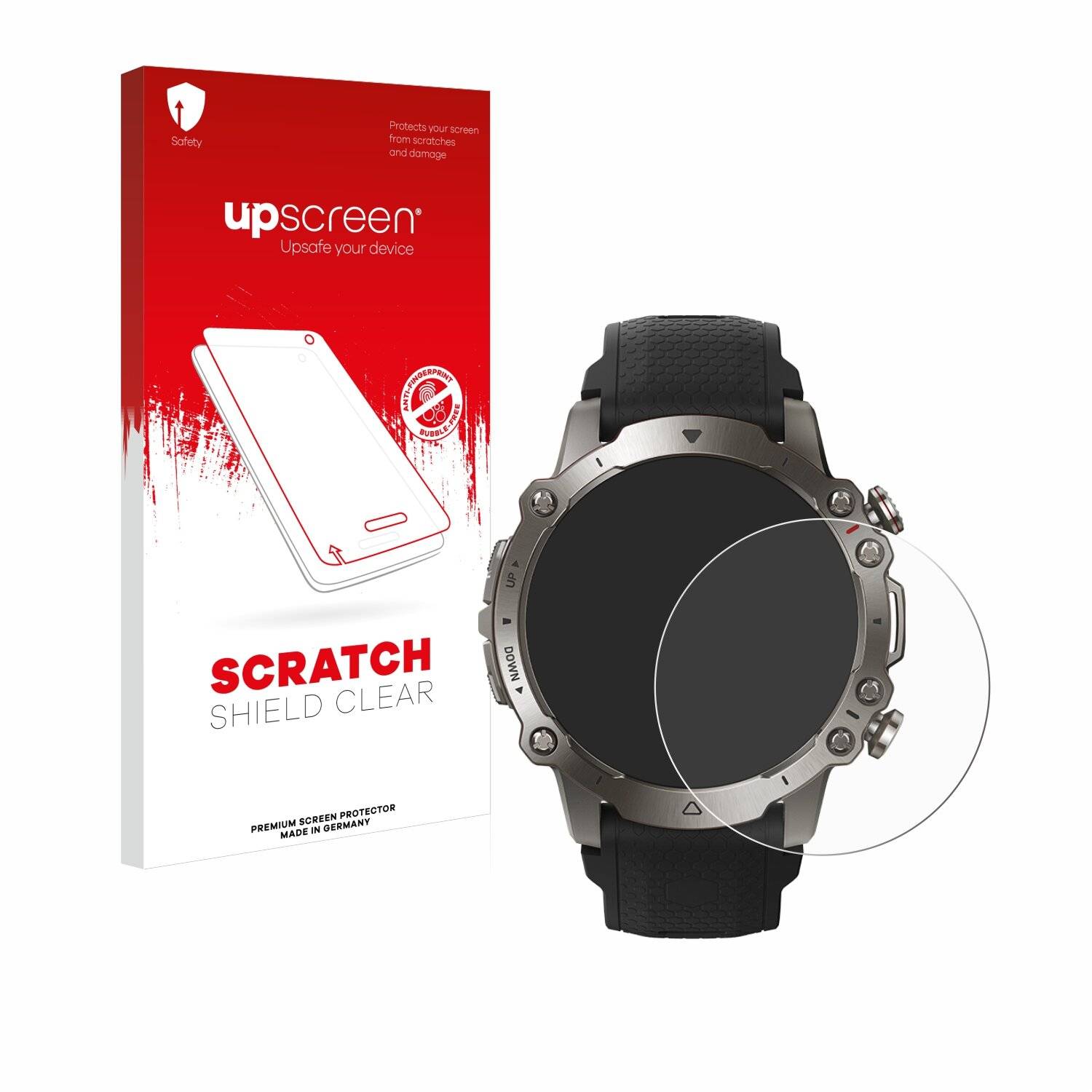 upscreen Scratch Shield Schutzfolie für Huami Amazfit