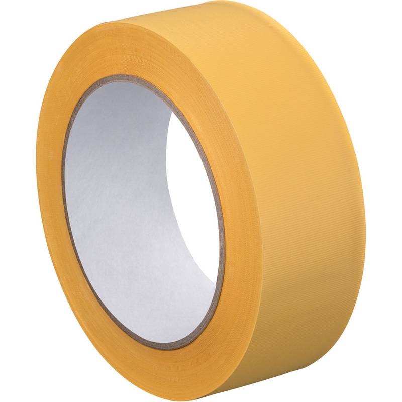 WESTEX Verputzerband PVC quergerillt, 38 mm x 33 m, gelb