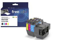 FREECOLOR - Patrone Brother LC3219XL Multipack BK/C/M/Y remanufactured - Wiederaufbereitet - Kompatibel