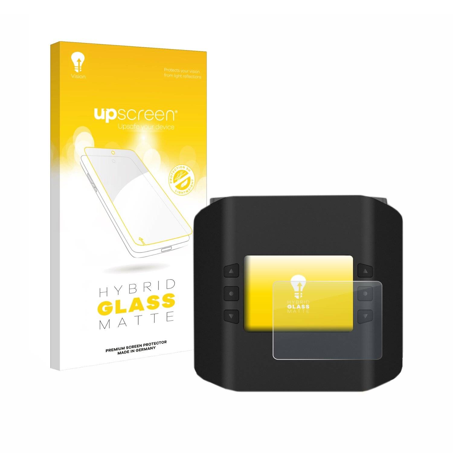 upscreen Hybrid Glas Matt Panzer-Folie für ISDT Smart Duo Charger