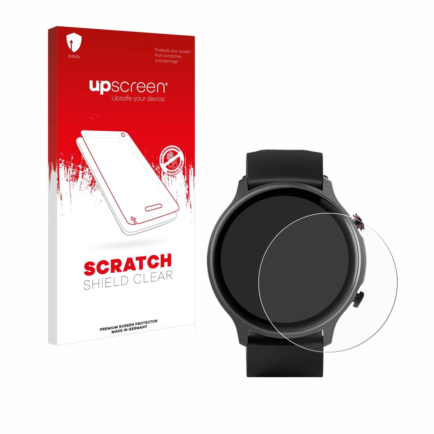 upscreen Scratch Shield Schutzfolie für Hama Fit Watch