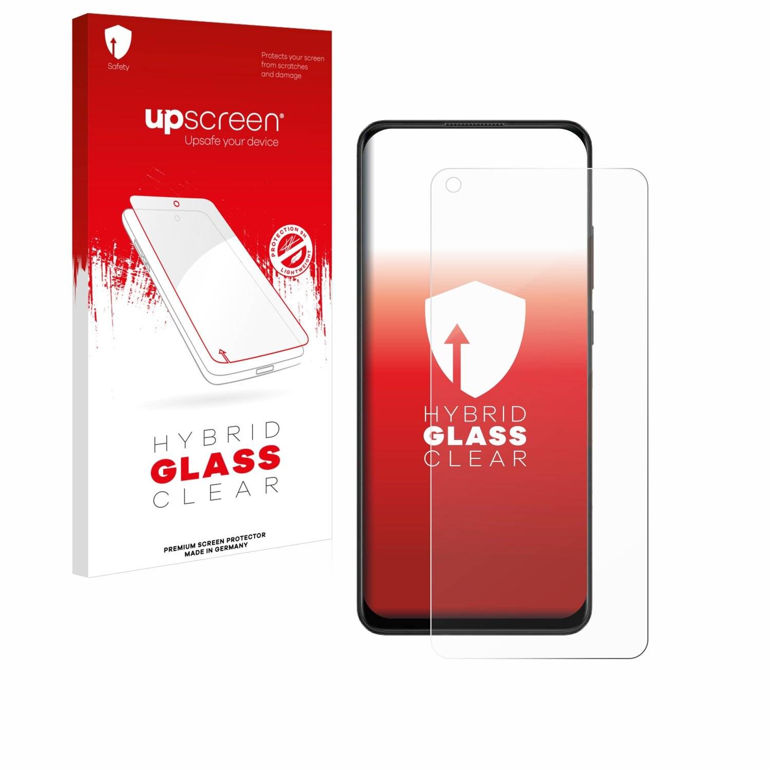 upscreen Hybrid Glas Panzer-Folie für Oppo A78