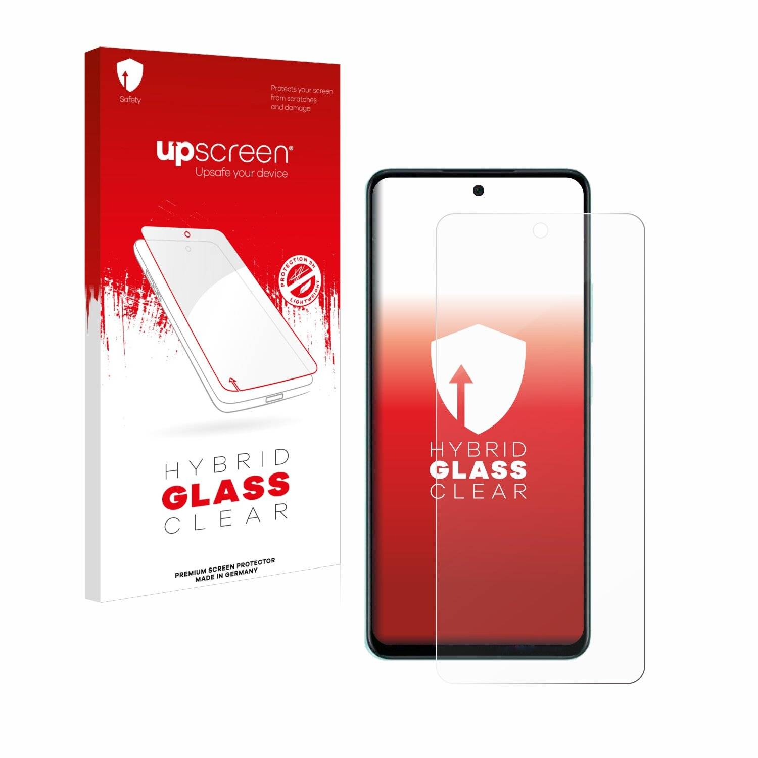 upscreen Hybrid Glas Panzer-Folie für Oppo A58