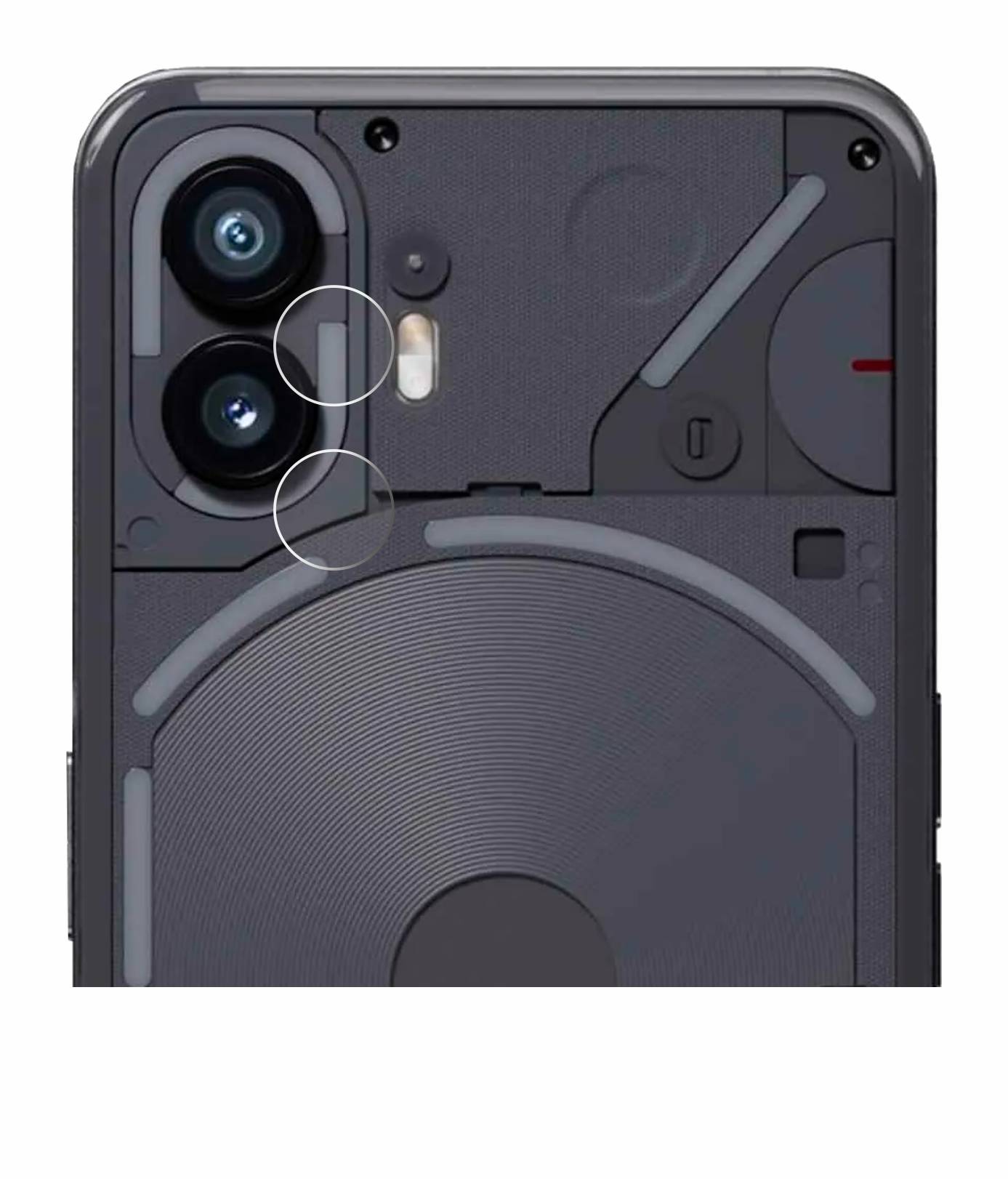 upscreen Scratch Shield Schutzfolie für Nothing Phone (2) (NUR Kameraschutz)