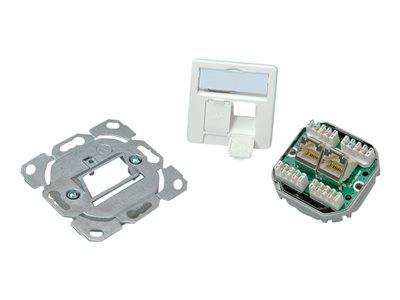 TELEGÄRTNER Dose AMJ45 Kat.6 Class E Netzwerk & Smart Home Netzwerk-Zubehör Netzwerkkarten &