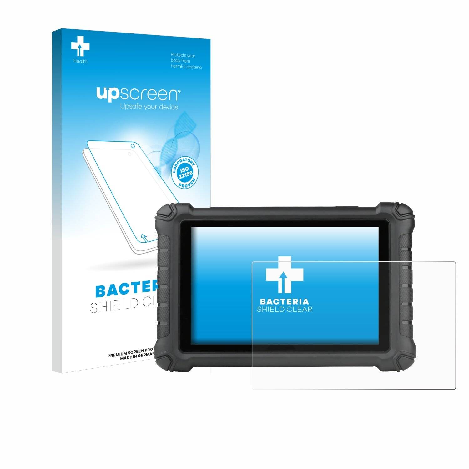 upscreen Bacteria Shield Schutzfolie für Autel MX900c -