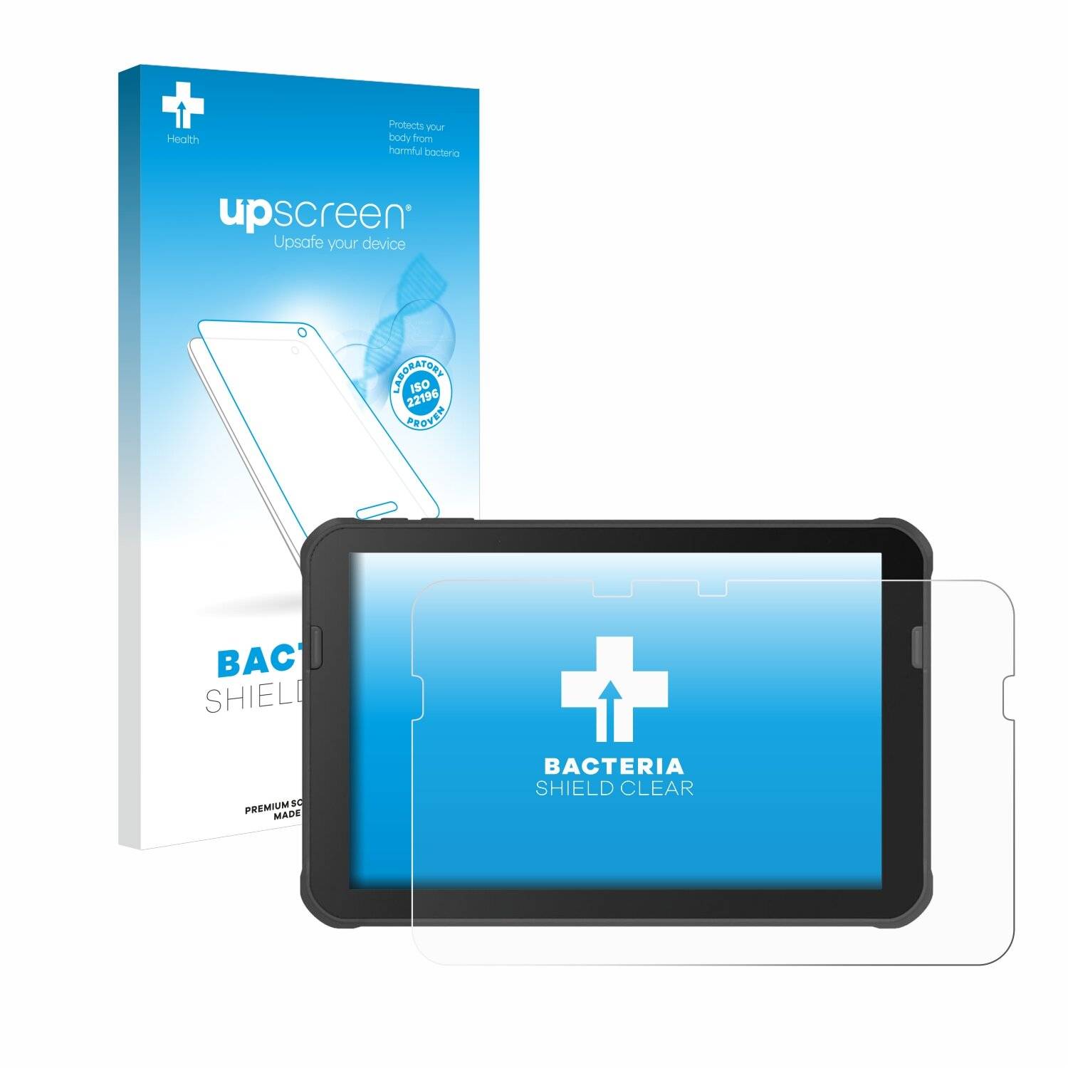 upscreen Bacteria Shield Schutzfolie für Honeywell ScanPal EDA10A -
