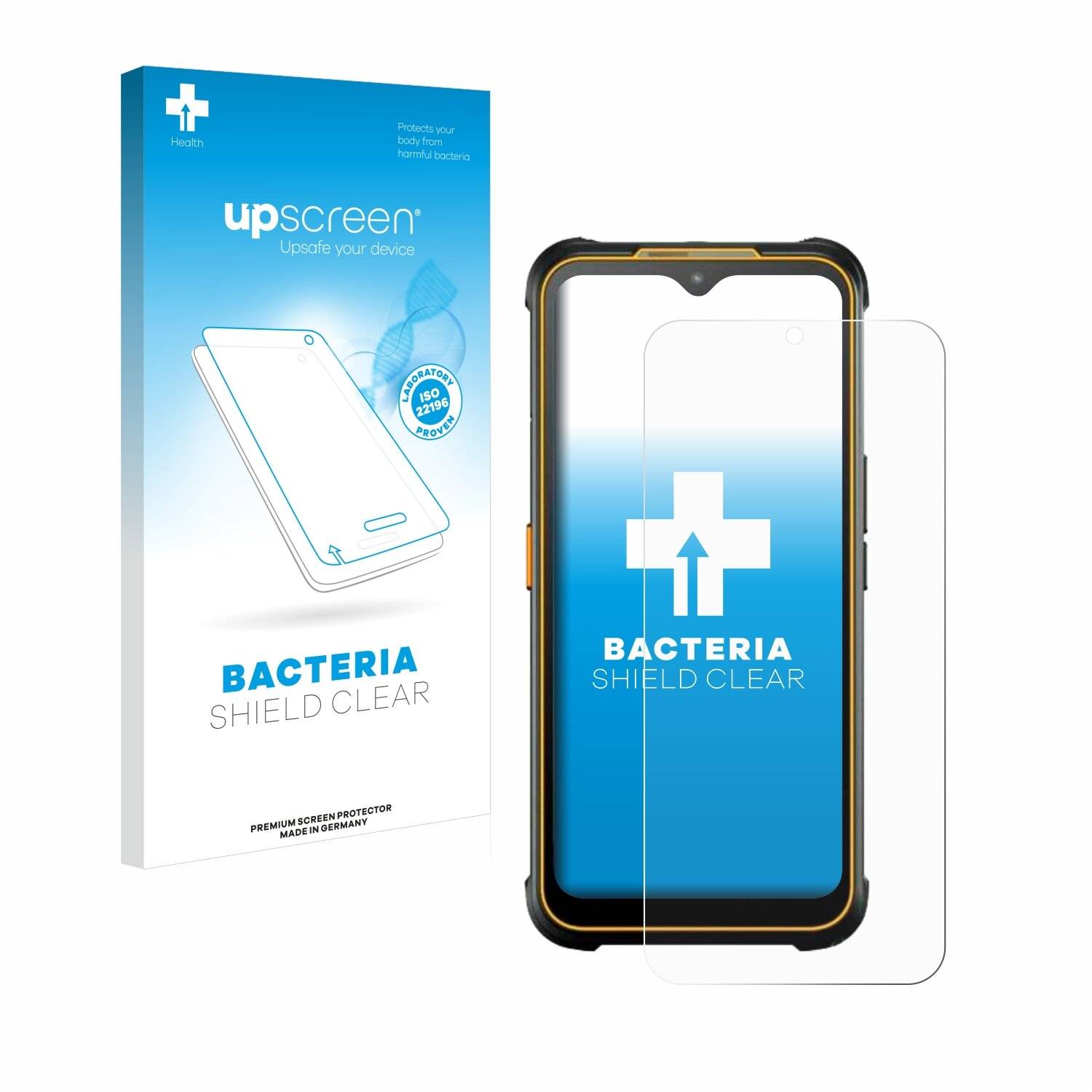upscreen Bacteria Shield Schutzfolie für AGM Glory G1S -