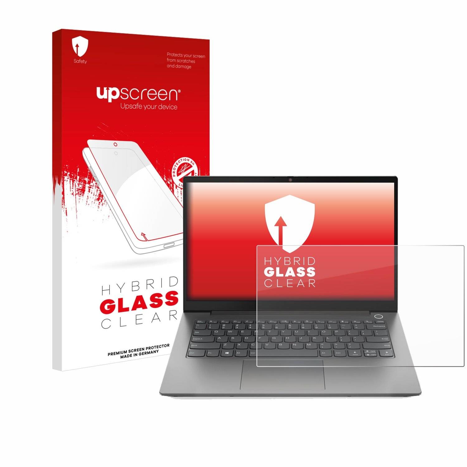 upscreen Hybrid Glas Panzer-Folie für Lenovo ThinkBook 14 Gen