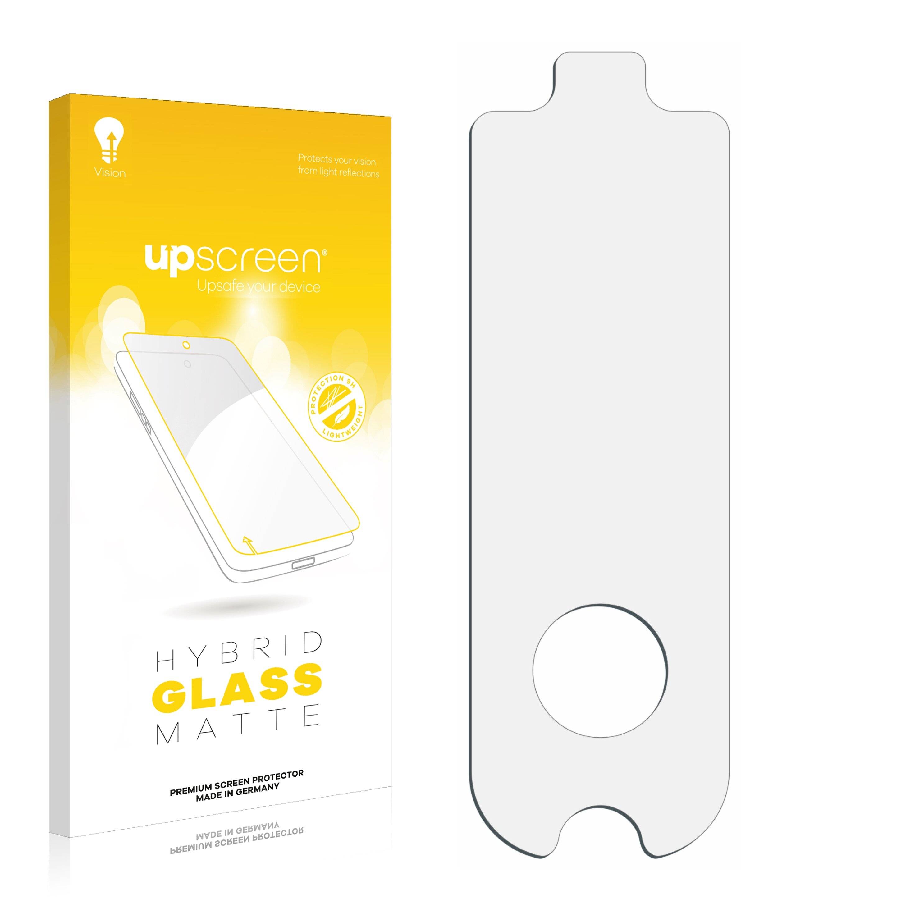 upscreen Hybrid Glas Matt Panzer-Folie für Segway Ninebot KickScooter MAX