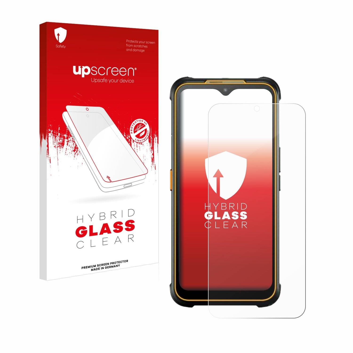 upscreen Hybrid Glas Panzer-Folie für AGM Glory