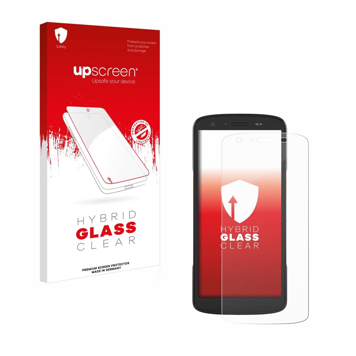 upscreen Hybrid Glas Panzer-Folie für Zebra