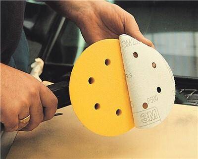 3M Schleifscheiben 255P Hookit P280 150mm Loch: LD600A Pk=100 (7000034121)