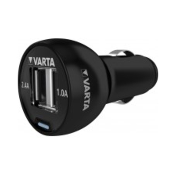 Varta Portable Power Car power Netzteil Pkw 17 Watt 3.4 A 2 Ausgabeanschlussstellen USB auf Kabel: Micro-USB