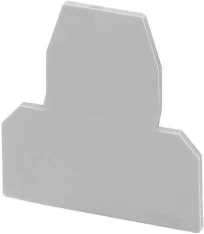 Ein grauer, geometrischer Block mit einer flachen Basis und drei abgestuften Ebenen, die zu einer flachen Spitze führen und an eine vereinfachte Burgform erinnern.