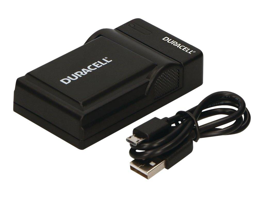 Duracell USB-Batterieladegerät - Schwarz - für Nikon D3200, D5100, D5200, D5300, D5500, D5600, Df
