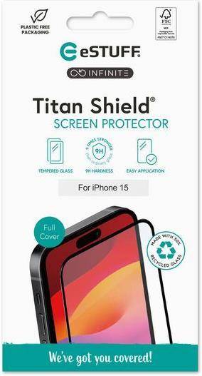 eSTUFF ES501401 Display-/Rückseitenschutz für Smartphones Klare Bildschirmschutzfolie Apple 1 Stück(e) (ES501401)