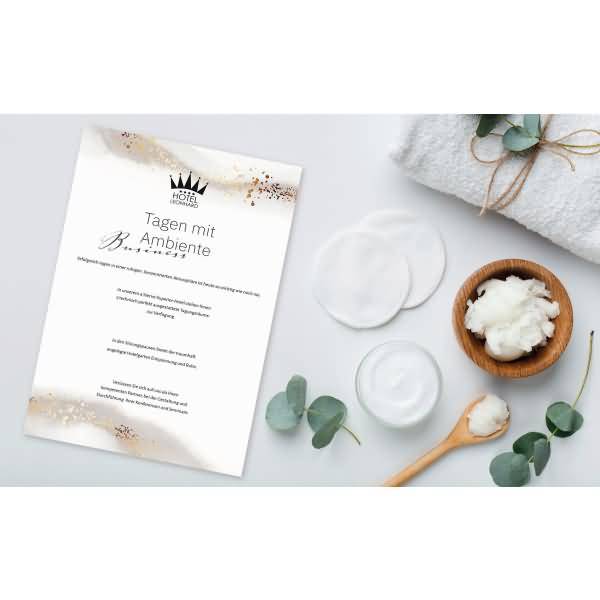 Motiv-Papier A4 90g Water color gold beige 100 Blatt