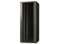 Grafenthal NETWORK RACK NR BLACK 47U W800 x D800 x H2210, FRONT DOOR WITH SAFETY GLASS, REAR CLOSED