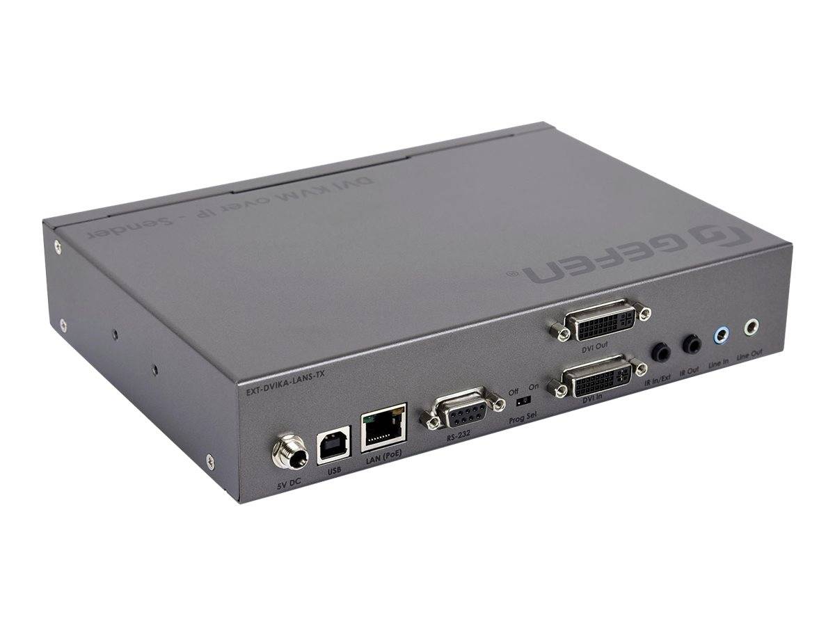 Gefen DVI KVM Over IP Sender Package - Video-/ Audio-/ Infrarot- /USB-/ serielle Erweiterung