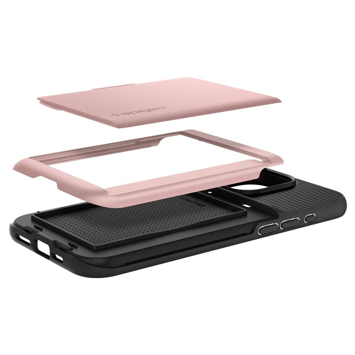 Spigen Slim Armor CS Hülle iPhone 15 Pro – Rosa