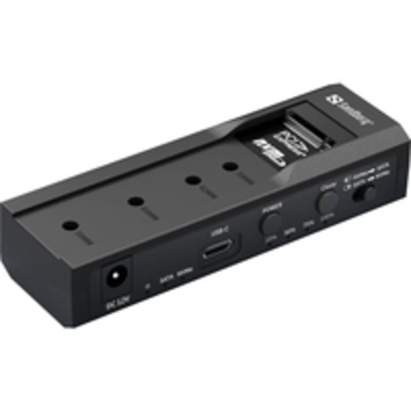 SANDBERG USB-3 Cloner+Dock M2+NVMe+SATA - SSD - SATA - Serial ATA II - Serial SANDBERG USB-3 Cloner+Dock M2+NVMe+SATA - SSD - SATA - Serial ATA II - Serial