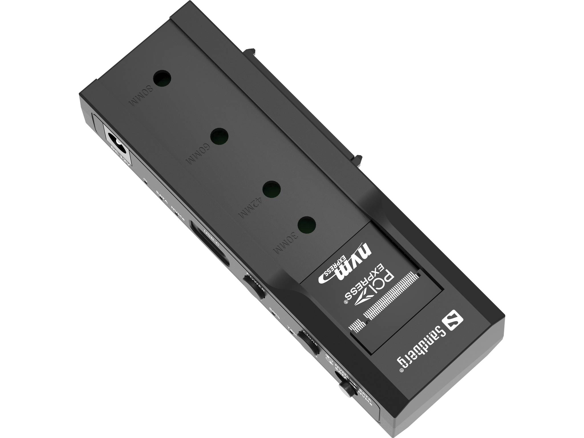 SANDBERG HDD / SSD Dockingstation - Klonfunktion mit Offline Clone Schächte: 2 - 2,5" / 3,5" gemeinsam genutzt (6,4 cm/8,9 cm gemeinsam genutzt)