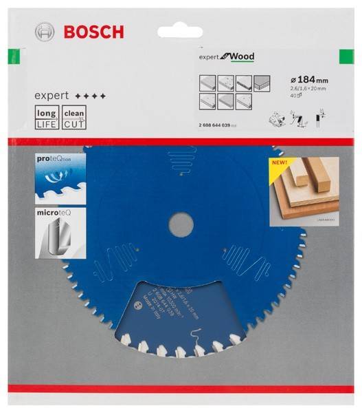 Bosch Power Tools Kreissägeblatt Expert for 2608644039