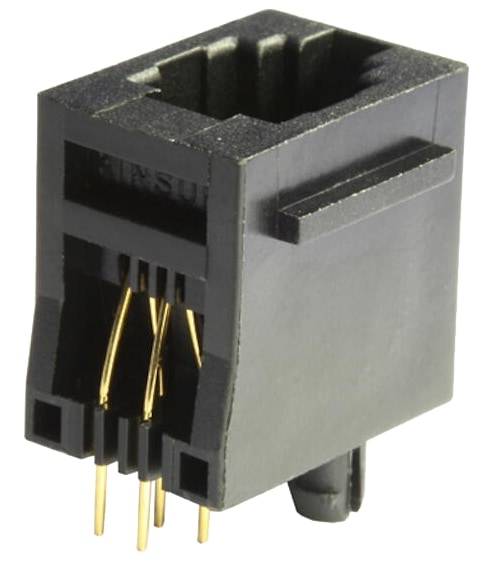 ECON CONNECT Modular-Einbaubuchse 4P4C vertikal, ungeschirmt