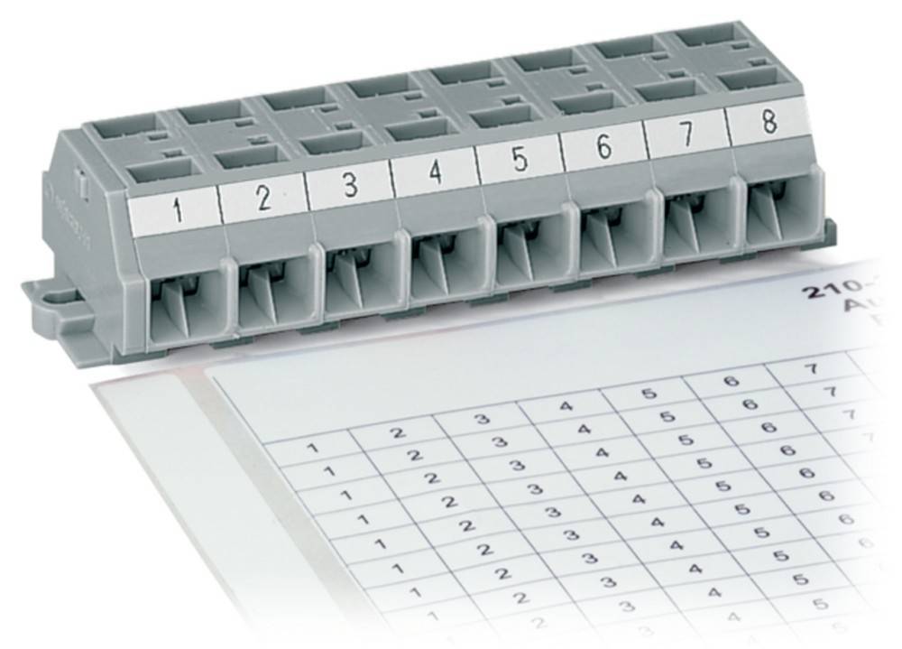 WAGO GmbH & Co. KG Beschriftungsstreifen 210-333/1200-103