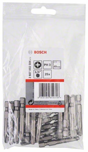 Bosch Power Tools Schrauberbit Extra-Hart PH 2607002504