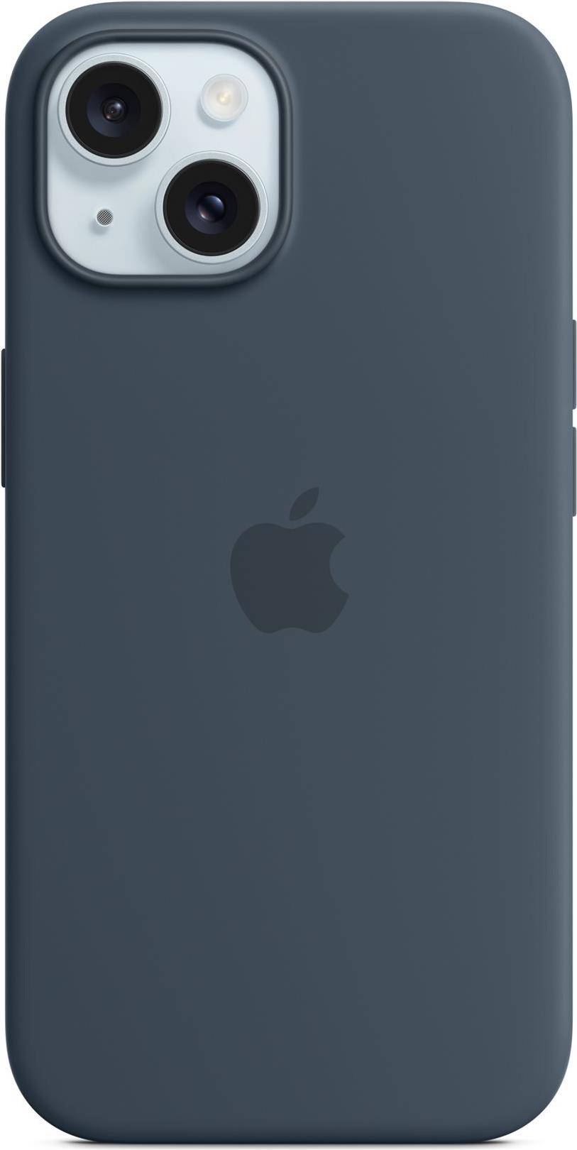 Apple Rückseite für Mobiltelefon - MagSafe-KompatibilitätSilikon - Storm Blue -