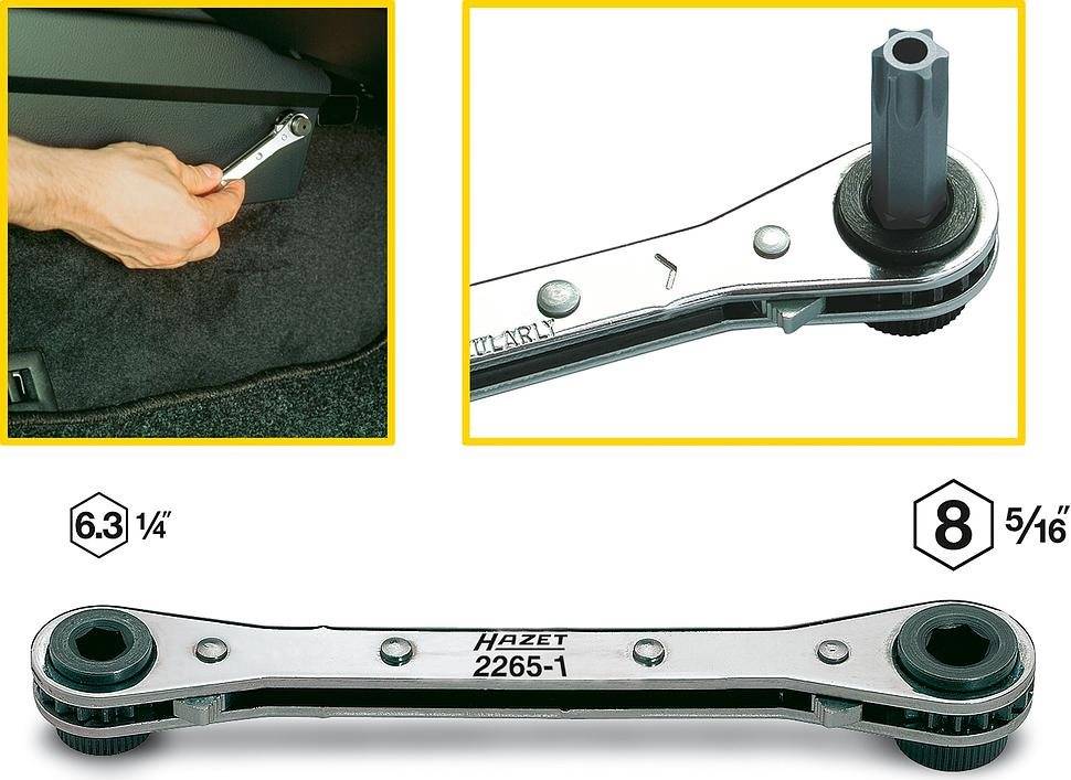 Hazet Bit-Umschaltknarre 2265-1 (2265-1)