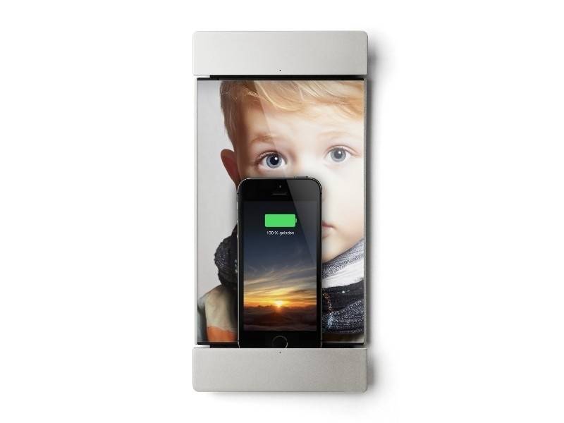 smart things sDock iPad Mini 4/5 Wandhalterung (s18s) silber