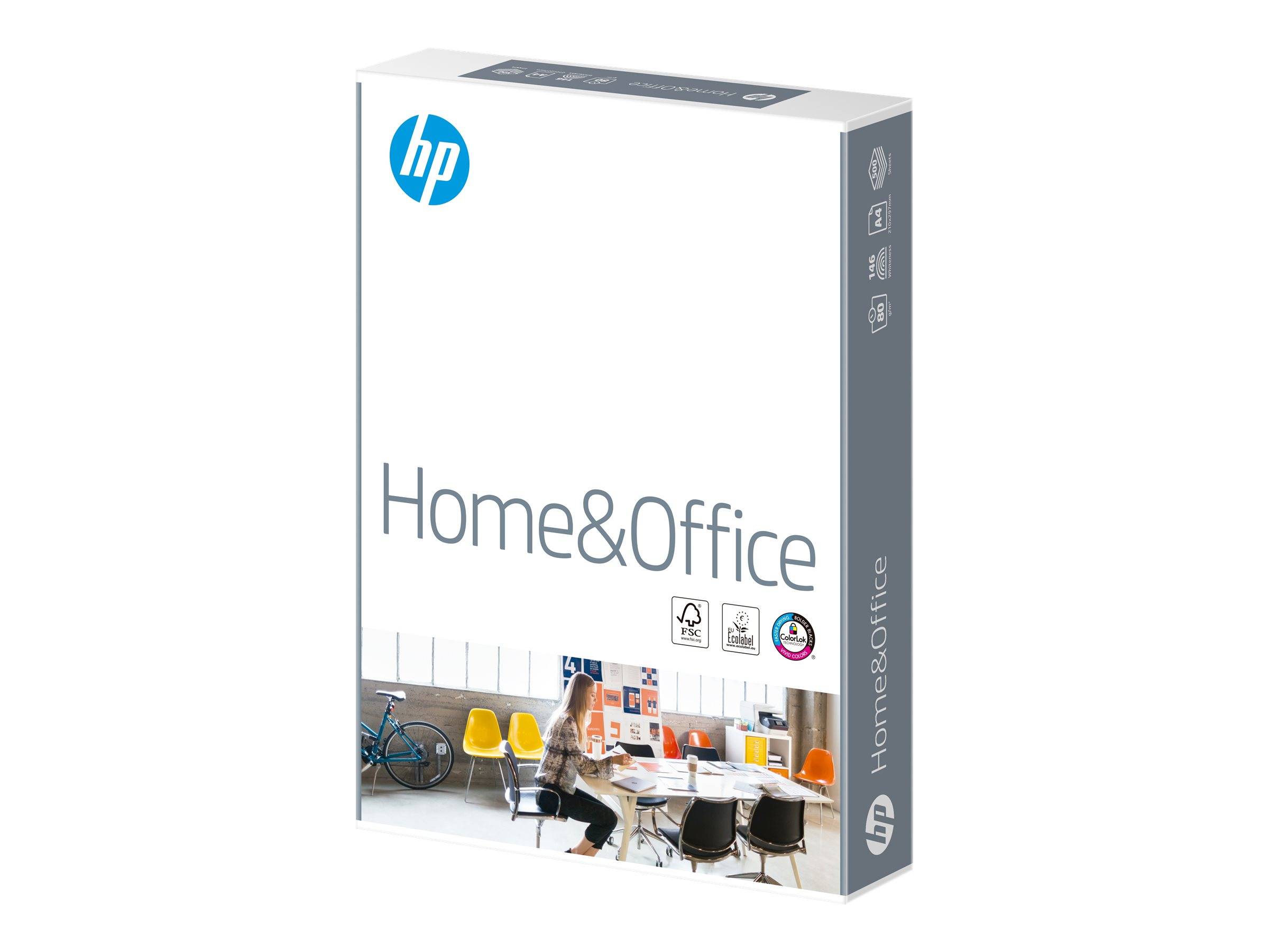 HP Home &amp; Office Paper - A4 (210 x 297 mm) - 80 g/m²
