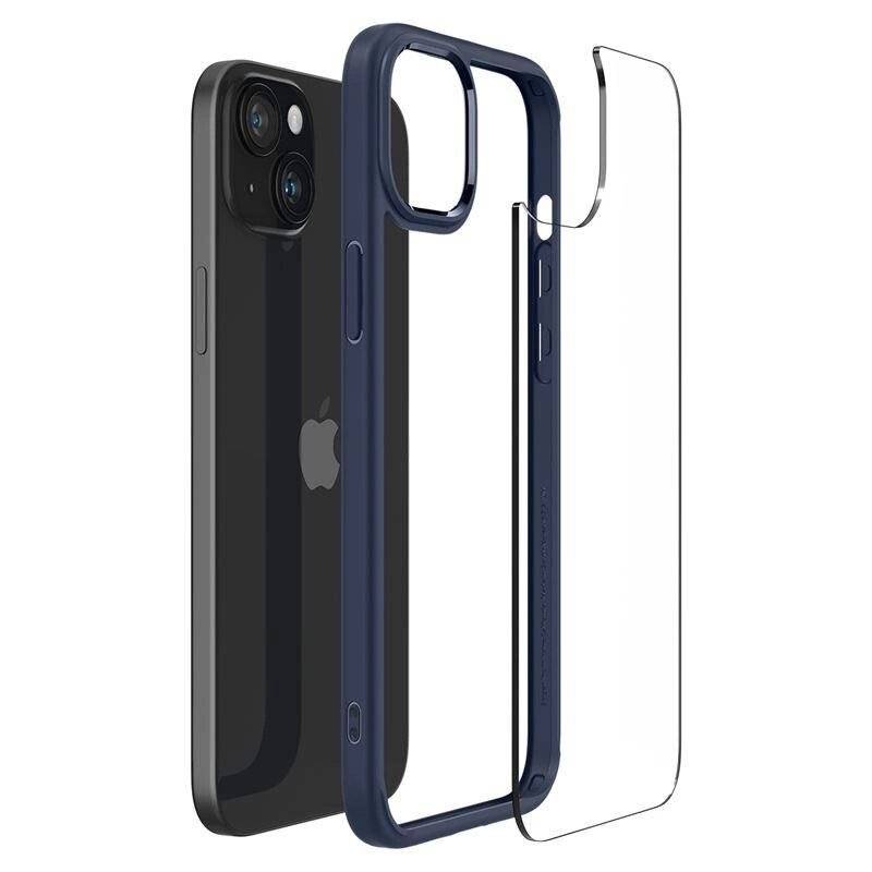 Spigen Ultra Hybrid-Hülle iPhone 15 Plus – dunkelblau