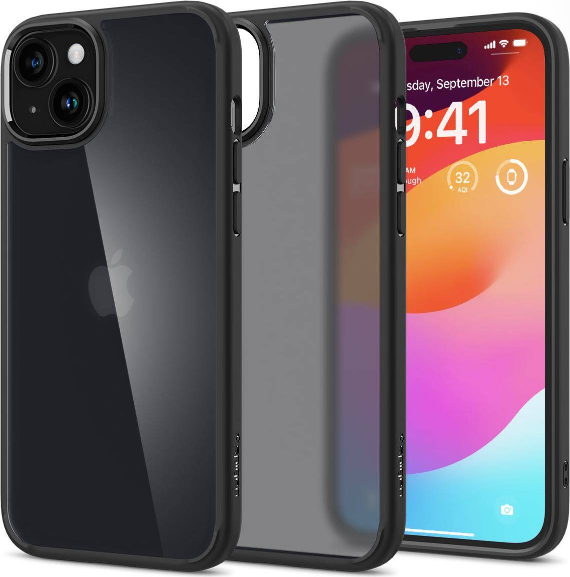 Spigen ACS06797 Handy-Schutzhülle 15,5 cm (6.1'') Cover Schwarz (8809896751186-ACS06797)