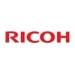 Rotes Ricoh-Wortmarkenlogo auf weißem Hintergrund.