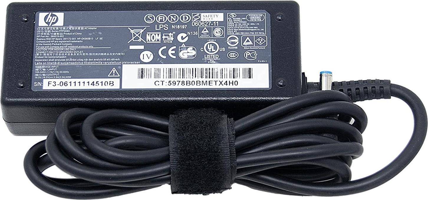 HP 710340-850 Netzteil & Spannungsumwandler Indoor 65 W Schwarz (710340-850)