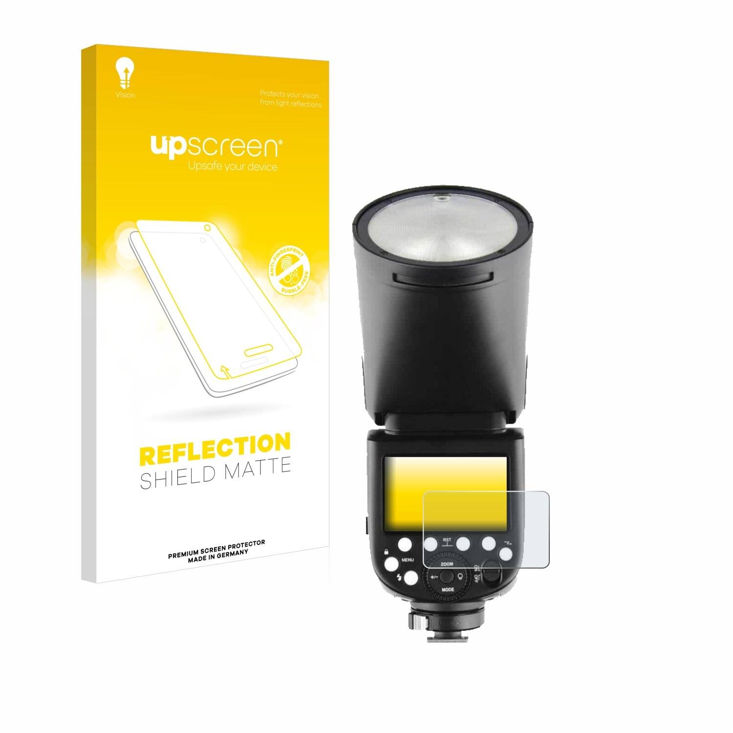 upscreen Reflection Shield Matt Schutzfolie für Godox