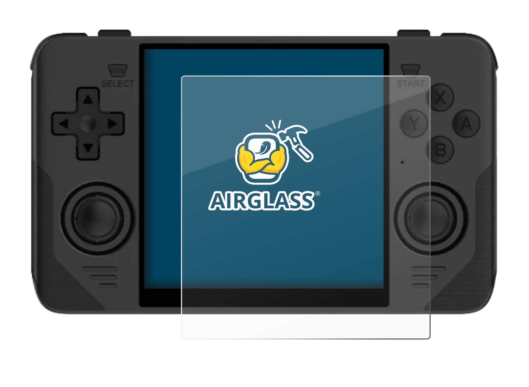 BROTECT AirGlass Glas Panzer-Folie für Powkiddy RGB30 - Schutzglas