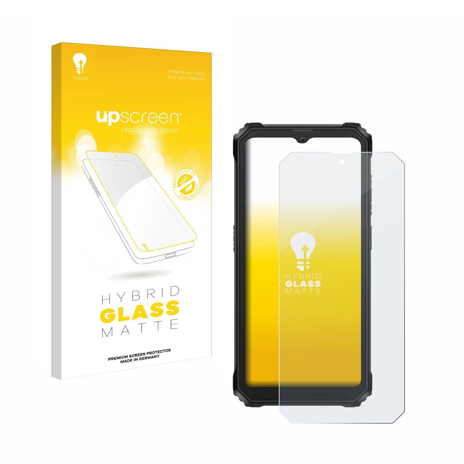 upscreen Hybrid Glas Matt Panzer-Folie für Blackview