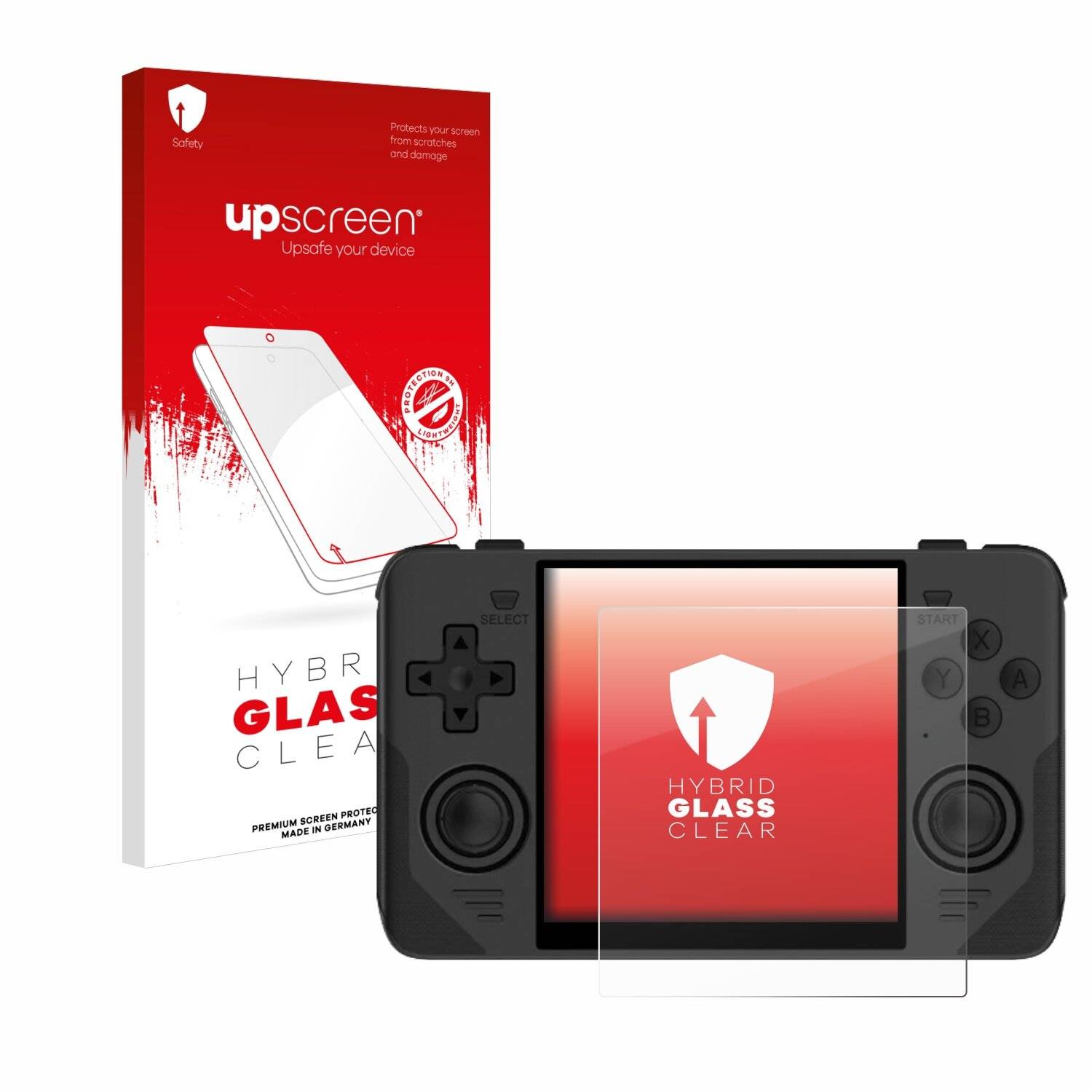 upscreen Hybrid Glas Panzer-Folie für Powkiddy