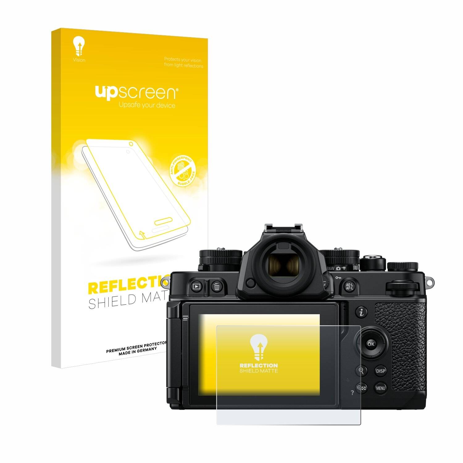 upscreen Reflection Shield Matt Schutzfolie für Nikon Z