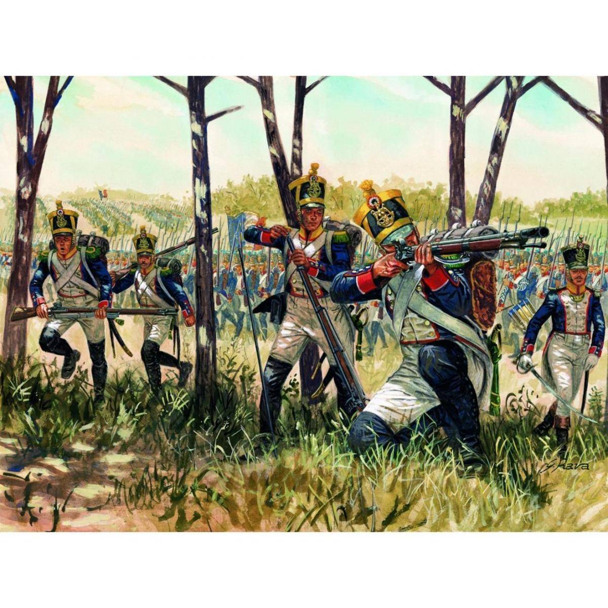 6066 - Modellbausatz,1:72 Napoleon.Kriege - Franz.Infanterie
